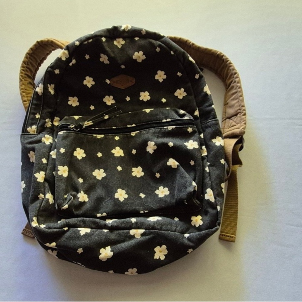 O'Neill Beach Break Backpack Color Black size One.
Women's canvas backpack